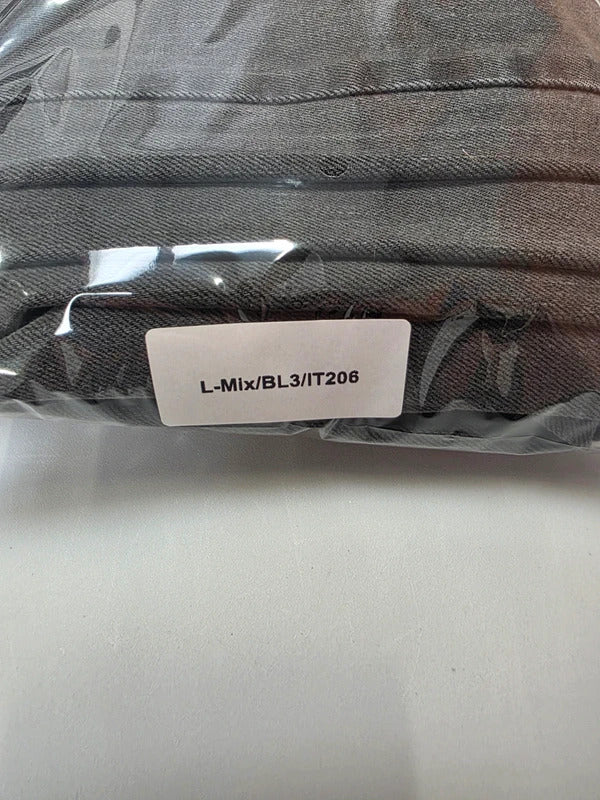 Levi's 505 Regular Fit Straight Leg Grey Jeans W38 L34 Denim