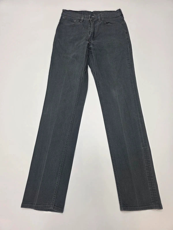 Levi's 511 Slim Fit Grey Jeans W30 L33 Charcoal Denim