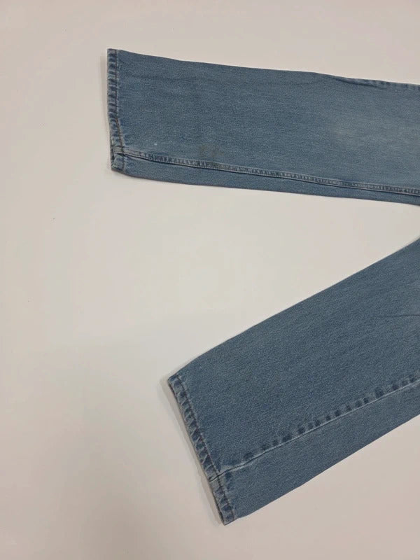 Levi Strauss Signature Relaxed Fit Jeans W34 L34 Blue Denim Men's 100% Cotton