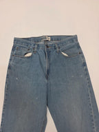 Levi Strauss Signature Relaxed Fit Jeans W34 L34 Blue Denim Men's 100% Cotton