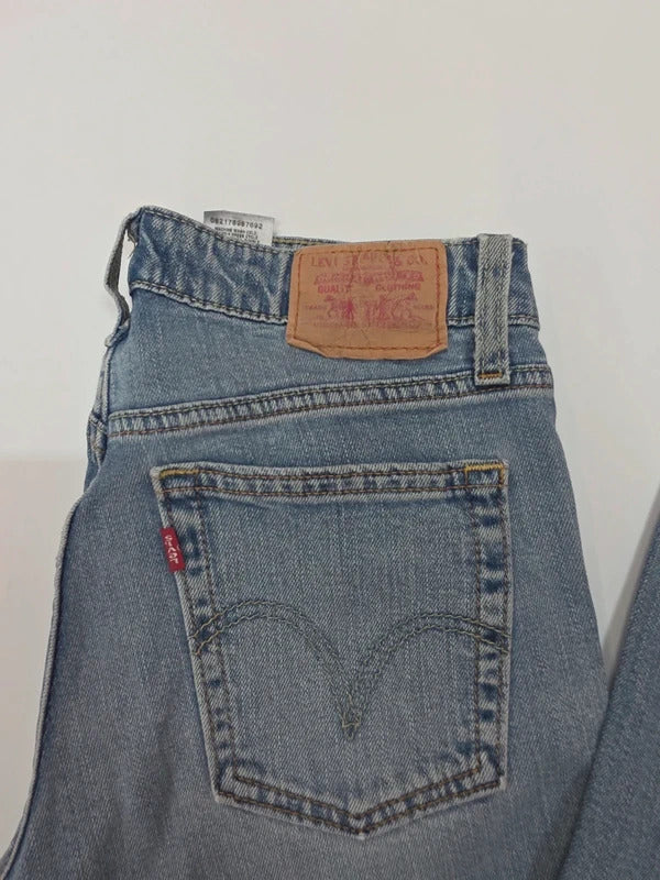 Levi's Superlow Bootcut Jeans W28 L30 Y2K Low Rise Flare Denim