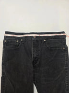 Levi's 512 Slim Taper Jeans Black Denim W31 L27 Men's