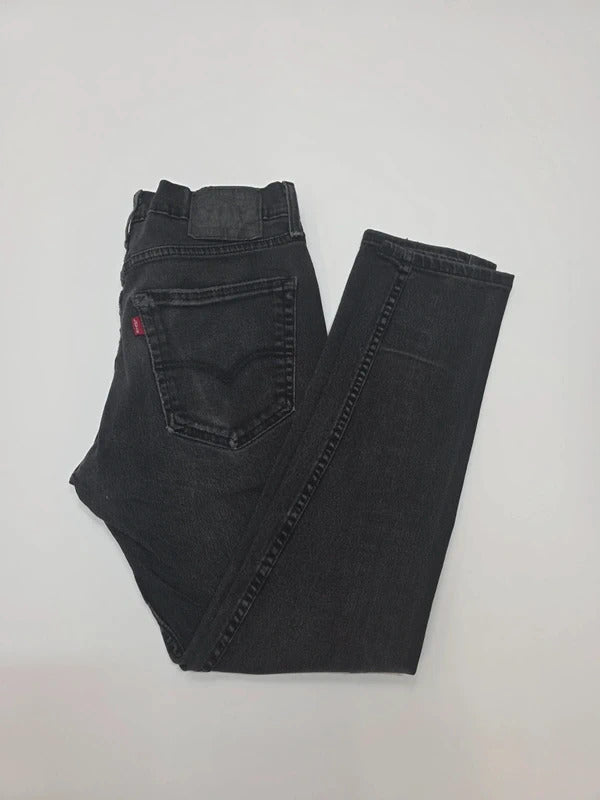 Levi's 512 Slim Taper Jeans Black Denim W31 L27 Men's