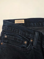 Levi's 511 Slim Fit Jeans W34 L34 Dark Wash Blue Denim Men's Made In Egypt
