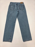 Levi Strauss Signature Relaxed Fit Jeans W34 L34 Blue Denim Men's 100% Cotton