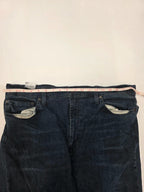 Levi's 511 Slim Fit Jeans W38 L32 Dark Blue Denim Men's Straight Leg