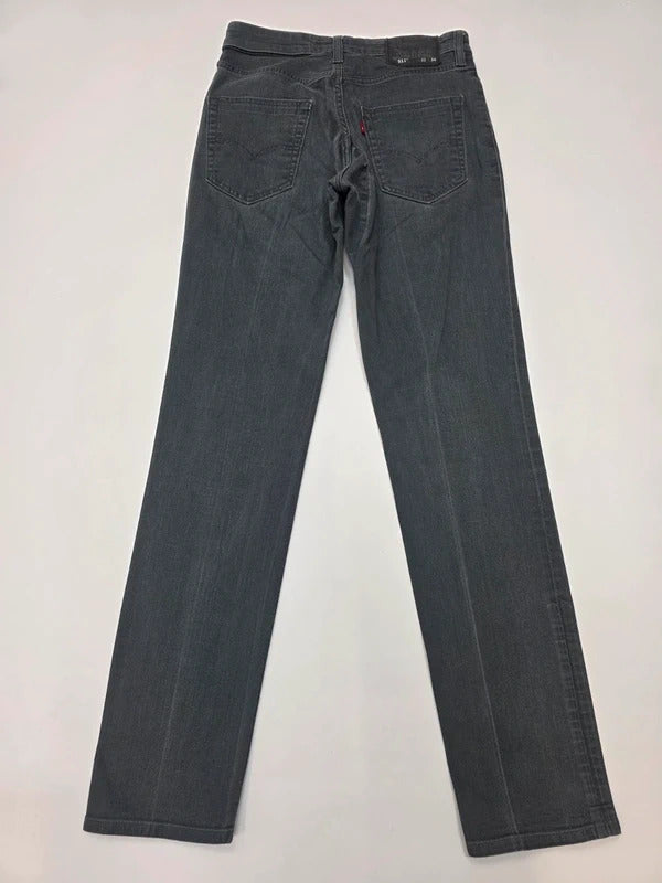 Levi's 511 Slim Fit Grey Jeans W30 L33 Charcoal Denim