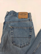 Levi Strauss Signature Relaxed Fit Jeans W34 L34 Blue Denim Men's 100% Cotton