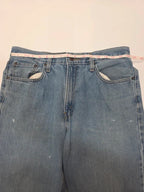 Levi Strauss Signature Relaxed Fit Jeans W34 L34 Blue Denim Men's 100% Cotton