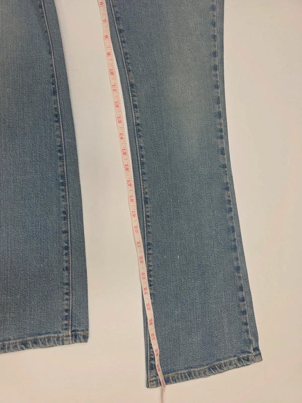 Levi's Superlow Bootcut Jeans W28 L30 Y2K Low Rise Flare Denim