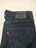 Levi's 511 Slim Fit Jeans W34 L34 Dark Wash Blue Denim Men's Made In Egypt